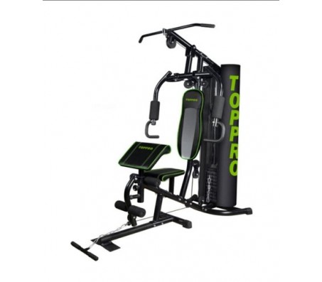 Toppro Home Gym DLX With Preacher Curl Bench X Power
